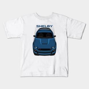 Ford Mustang Shelby GT350R 2015 - 2020 - Ford Performance Blue Kids T-Shirt